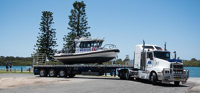Point Danger 20… New $277,000 offshore rescue vessel for Marine Rescue Point Danger © Ken McManus